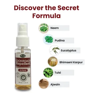 cockroach repellent, cockroach deterrent, cock roach spray, natural way to repel roaches, natural way to repel cockroaches, jain-friendly cockroach repellent, herby cockroach spray